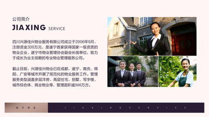 物业公司简介品牌宣传推广实用PPT授课课件